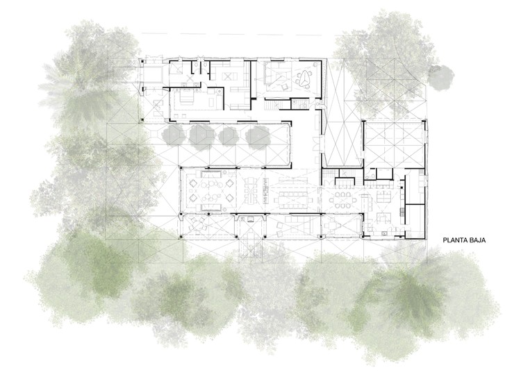 金字塔造型打造独特墨西哥别墅空间-10