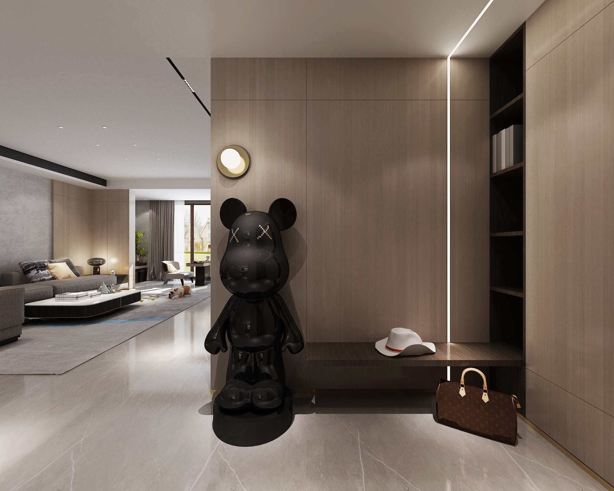 一半：向左童趣，向右型格 | 东荷逸品空间设计-90