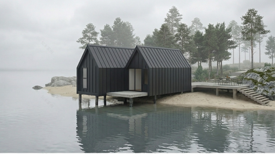 Дом у озера(湖边的房子)丨俄罗斯-15
