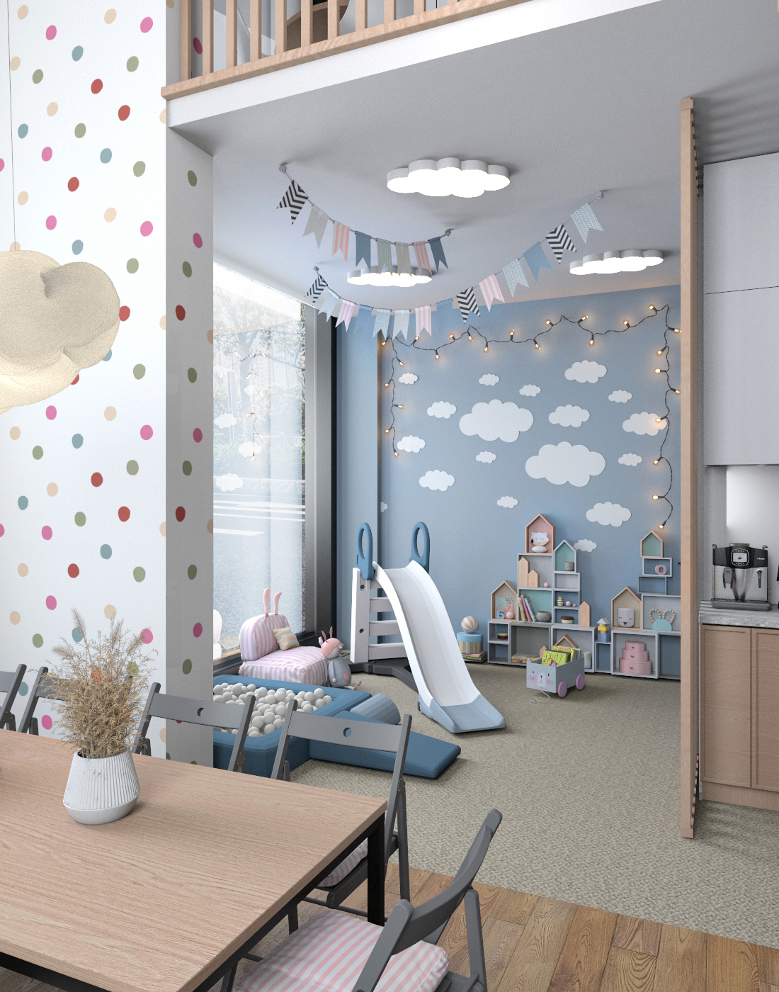 Детский лофт для проведения праздников-3