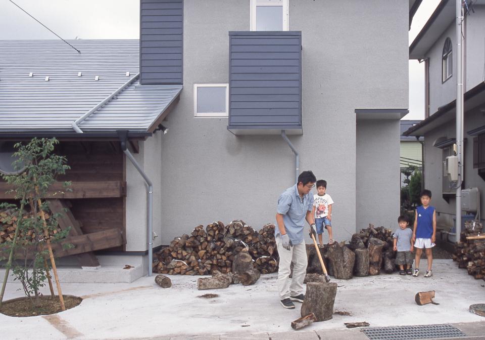 国産無垢材（栗駒材 自然素材）平屋の子育て丨（株）独楽蔵（こまぐら）-21