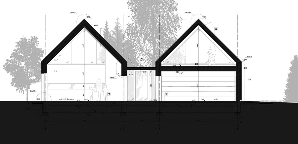 双谷仓住宅丨波兰丨波兰建筑事务所 RS+-35