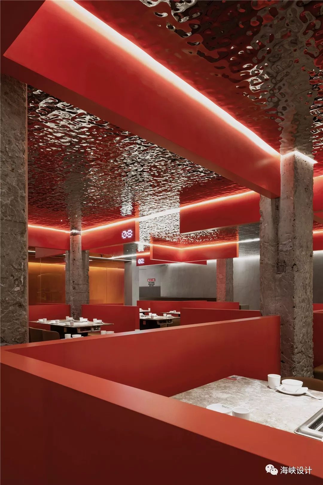 重慶火鍋店設計 | 紅與黑的 harmony-38