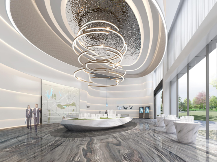 珠海自然美学科技展厅丨中国珠海丨成都九度设计方案中心-80