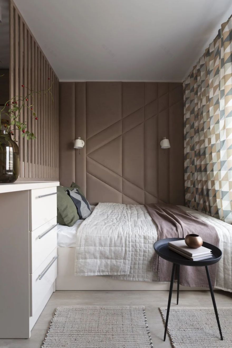 现代 23㎡小型单间公寓丨Anna Smolyakova-14