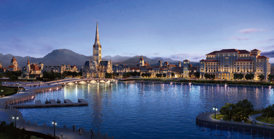 九江八里湖欧洲风情小镇丨中国九江-13