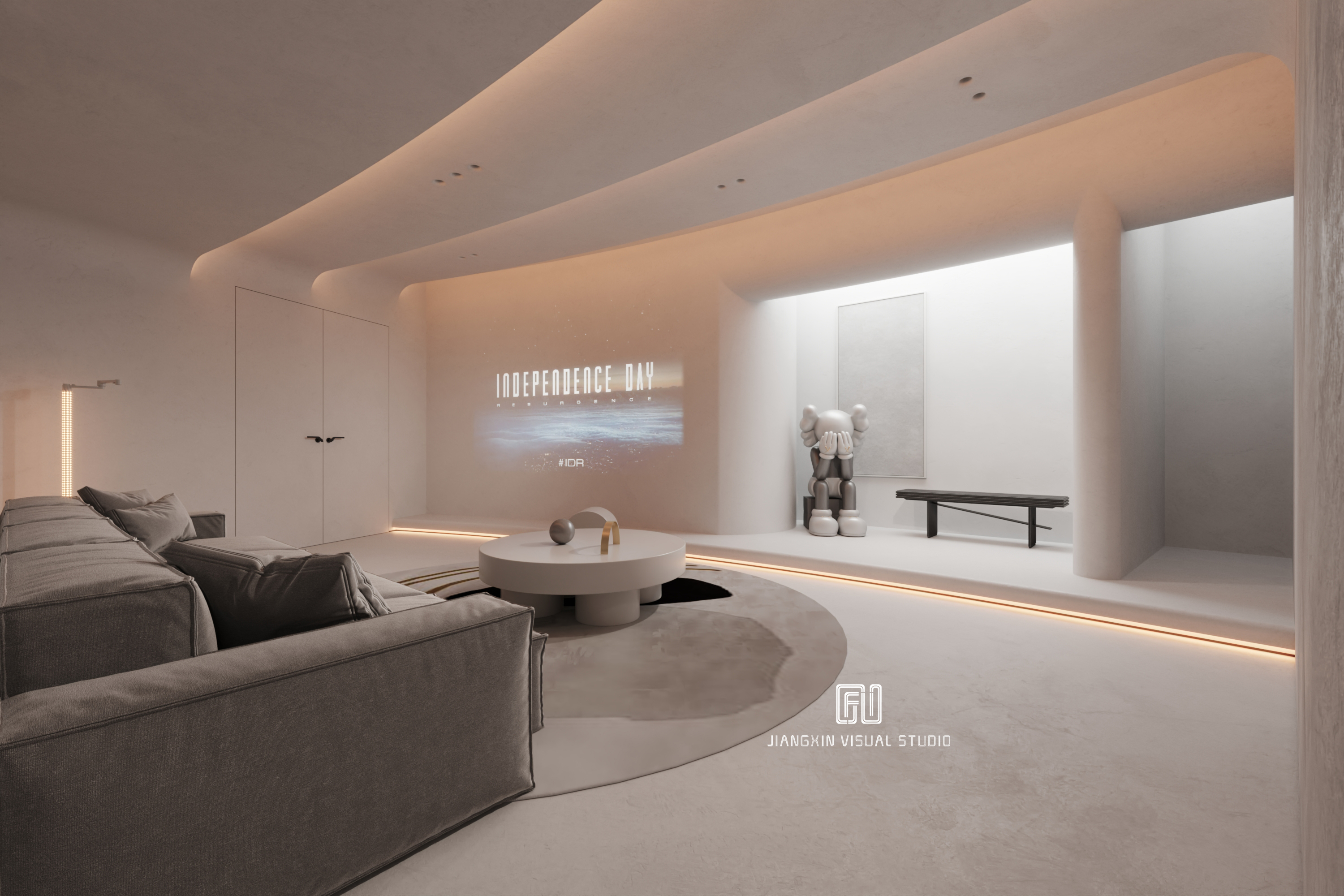 现代简约办公空间设计-87