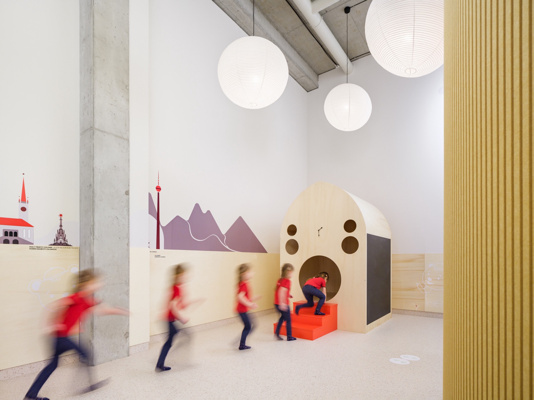 捷克Maple Bear学校室内设计(含奥洛穆茨幼儿园,布尔诺小学)丨捷克奥洛穆茨丨SOA architekti-17