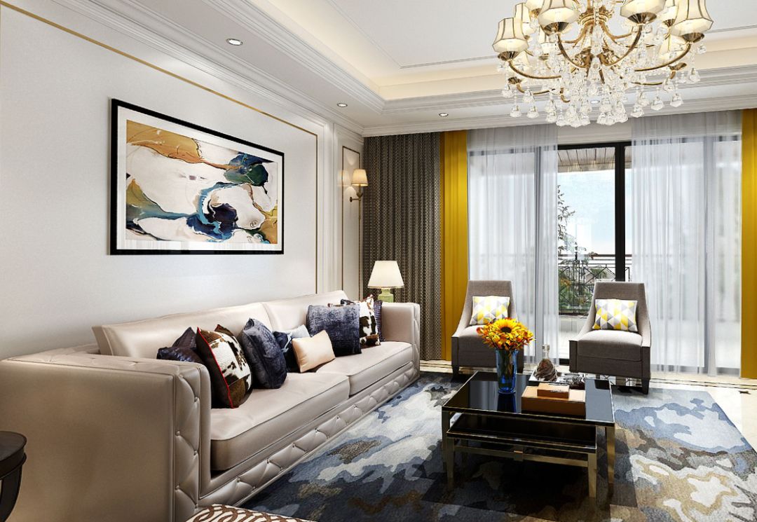 简欧风网红样板房,打造优雅舒适生活空间-19