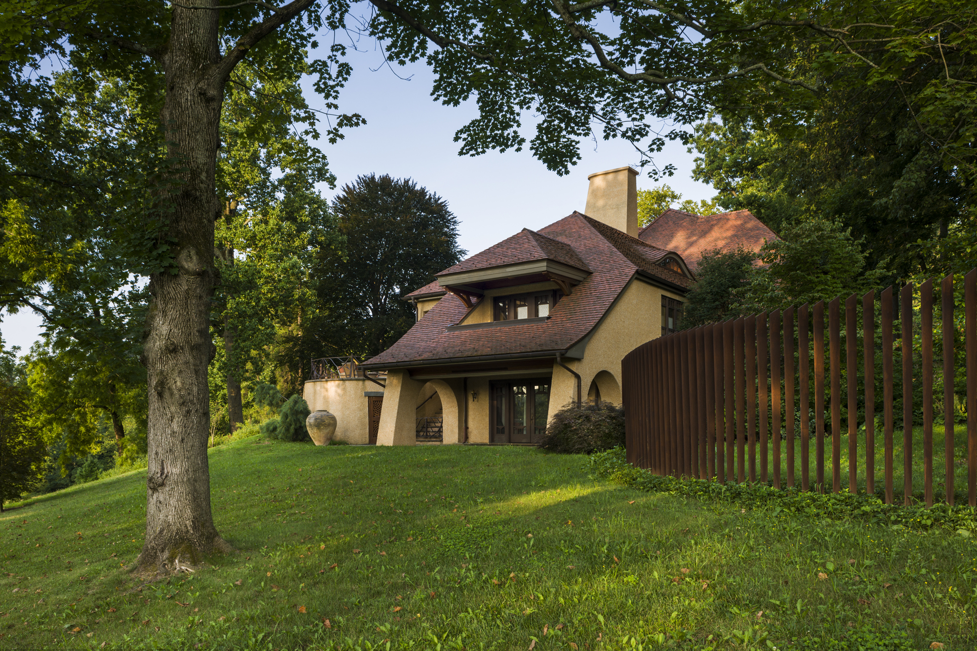 Cor-Ten Cattails | Archer & Buchanan Architecture-9