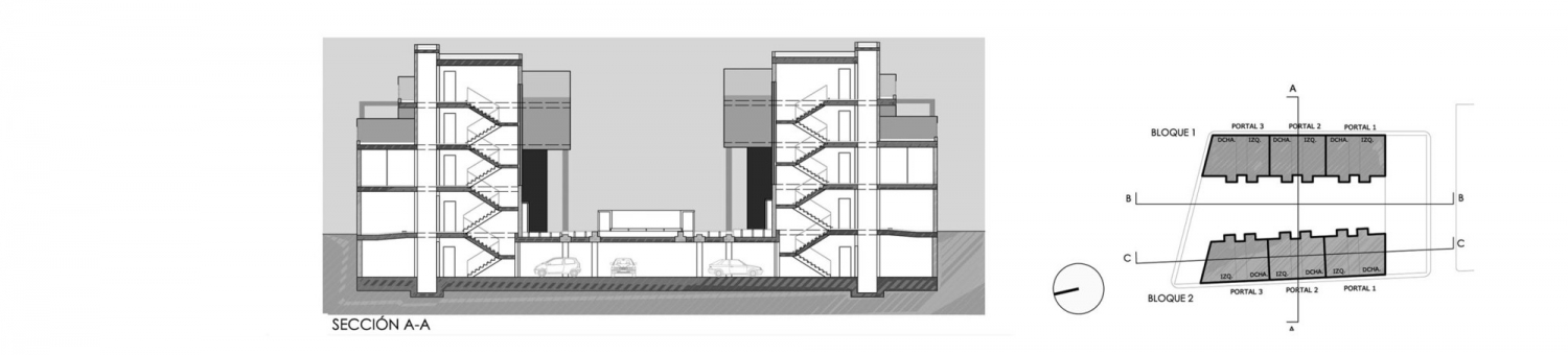 西班牙 UE-8 住宅 | 优化城市景观与建筑法规的融合-30