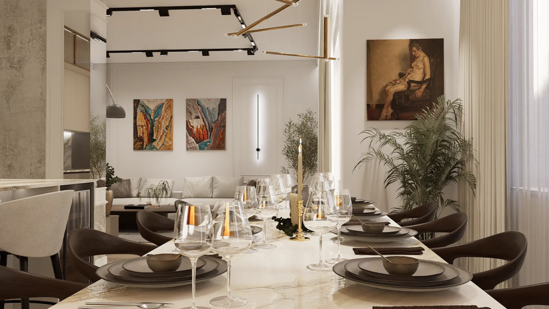 1938年法式风格公寓室内翻新设计丨克罗地亚萨格勒布丨M1st Design-15