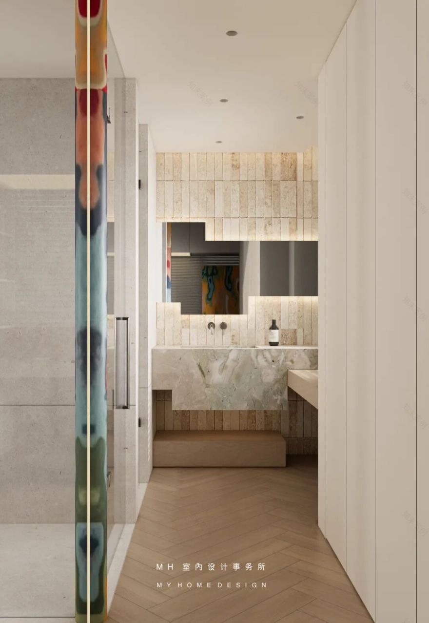 【首发】MH设计新作:自由·归属▏当代豪宅的极简艺术,让生活更有腔调-141