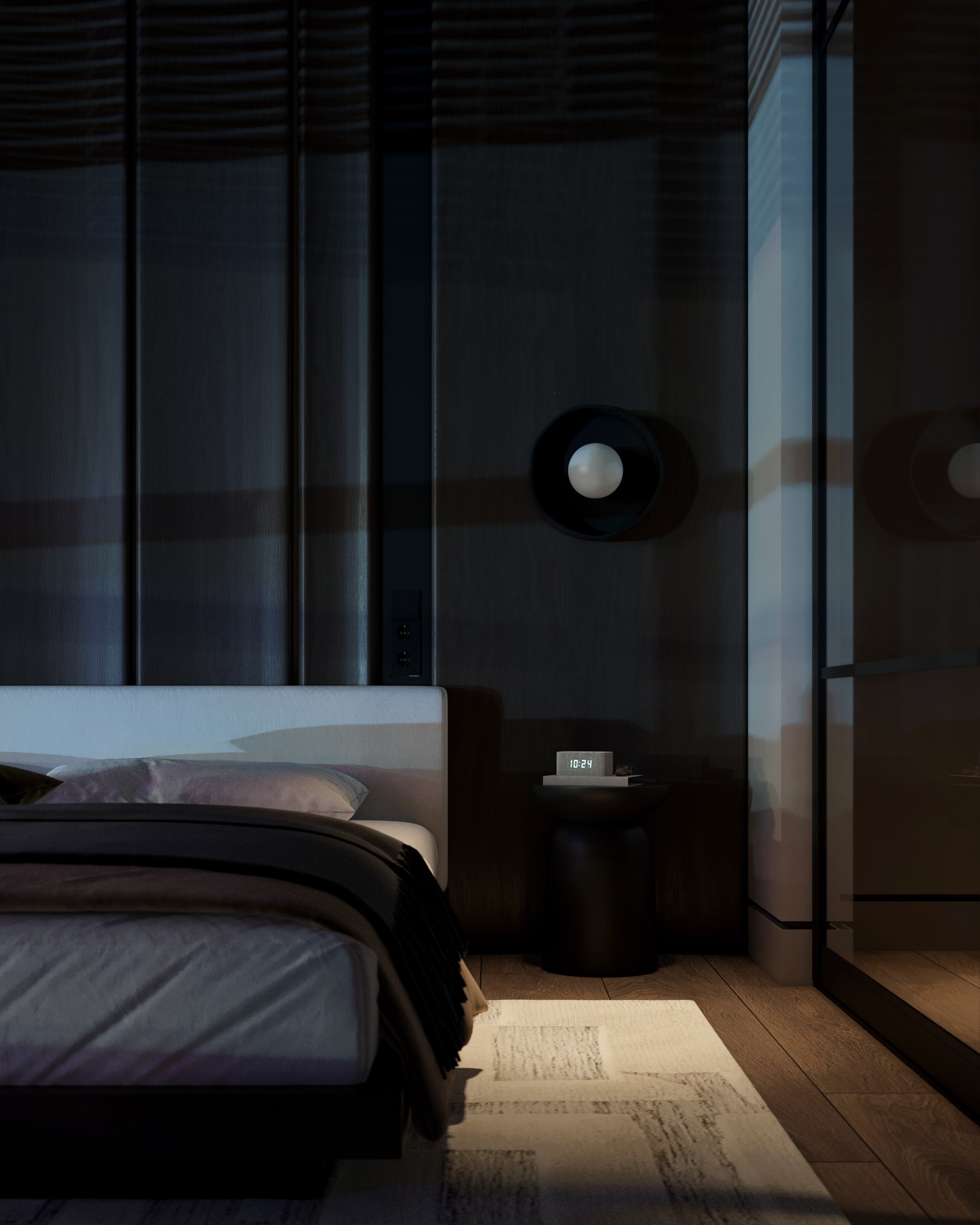 高级灰调 空间设计！-13