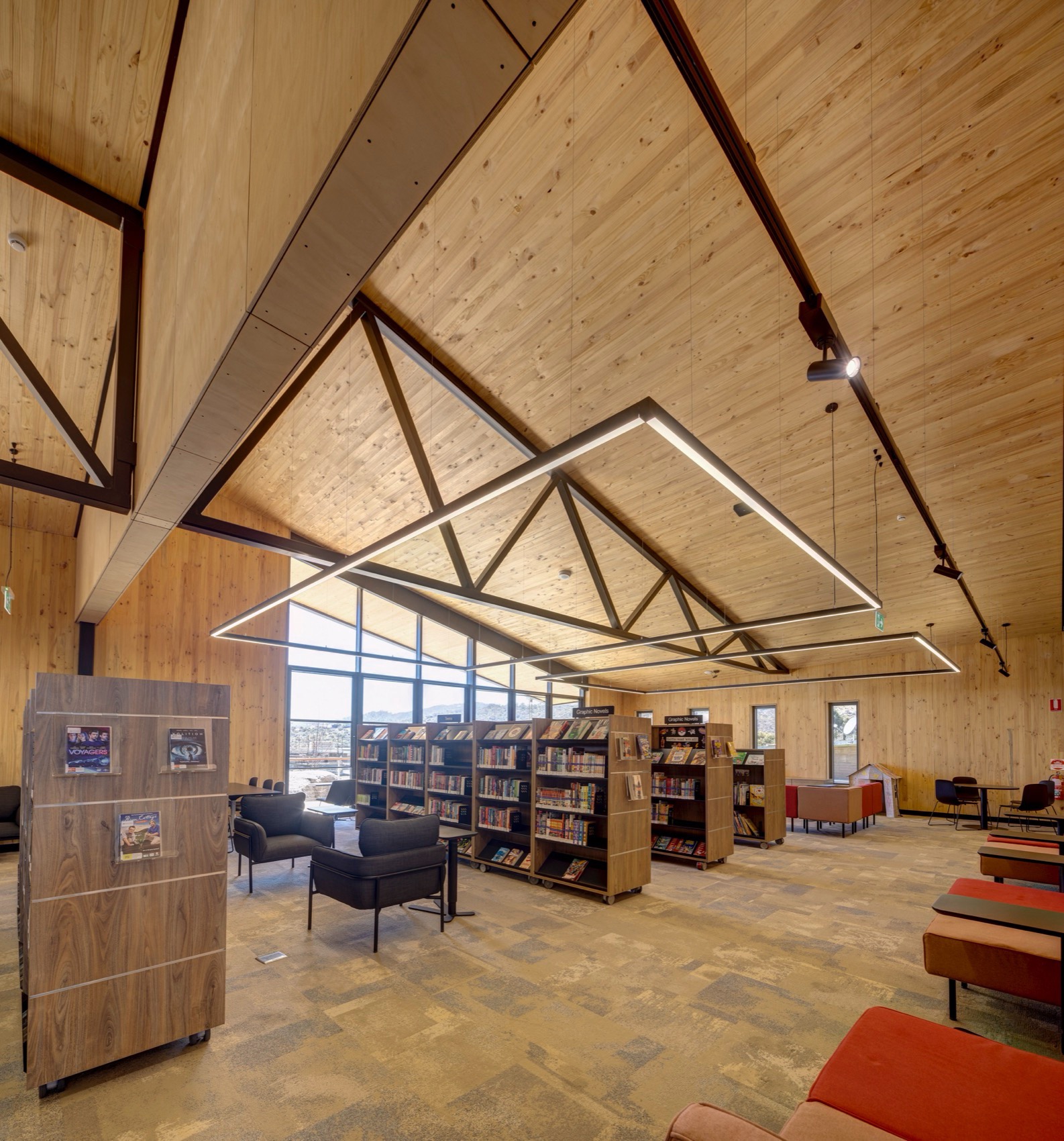 Jindabyne图书馆与社区中心丨澳大利亚丨fjcstudio-12