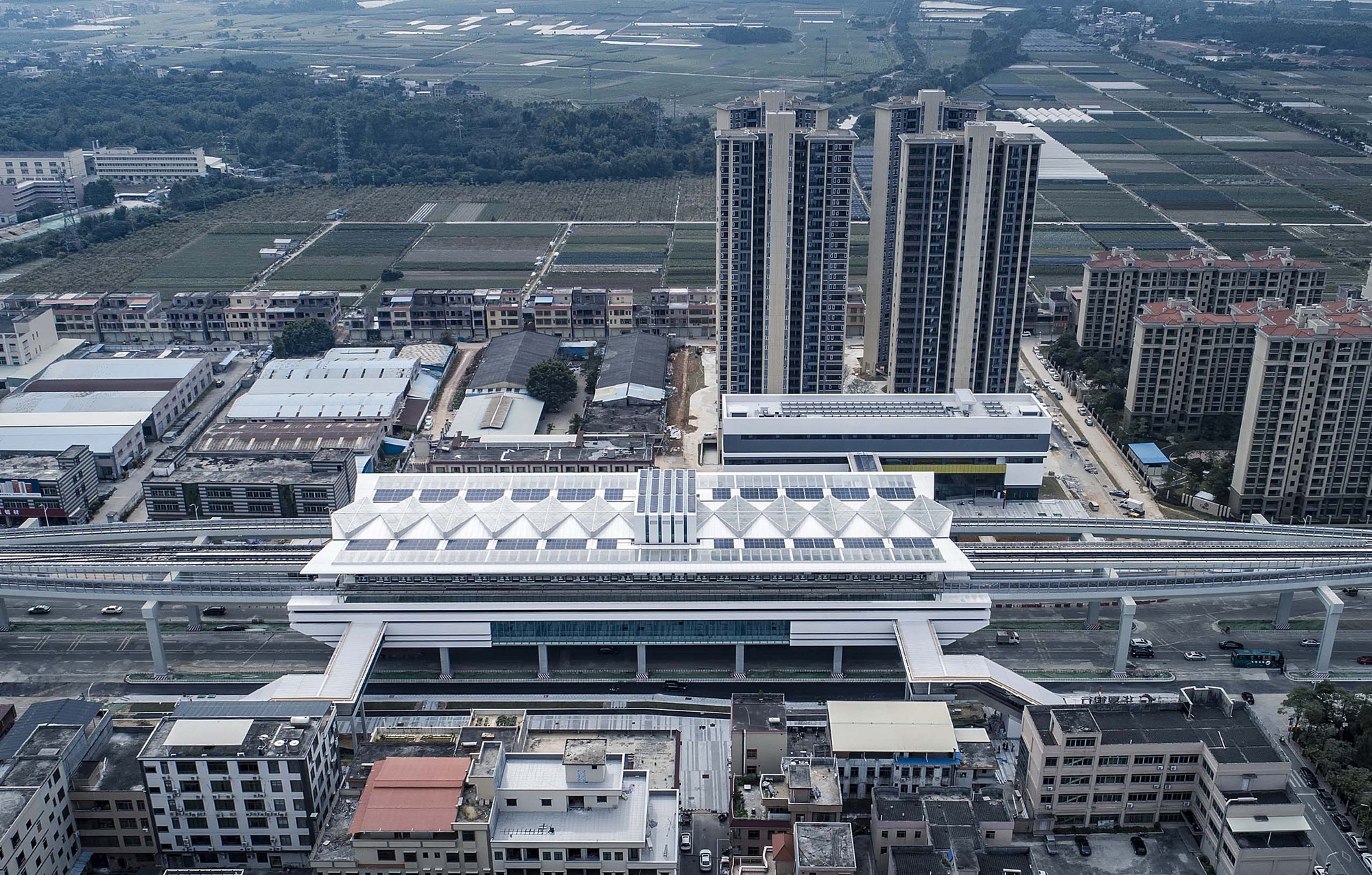 广州地铁 21 号线高架站 | 绿色科技融入岭南建筑-25