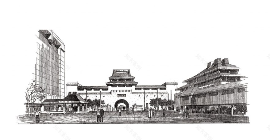 伦敦中国城规划设计方案丨英国伦敦丨天津市建筑设计院(彭一刚,聂兰生为高级顾问)-23