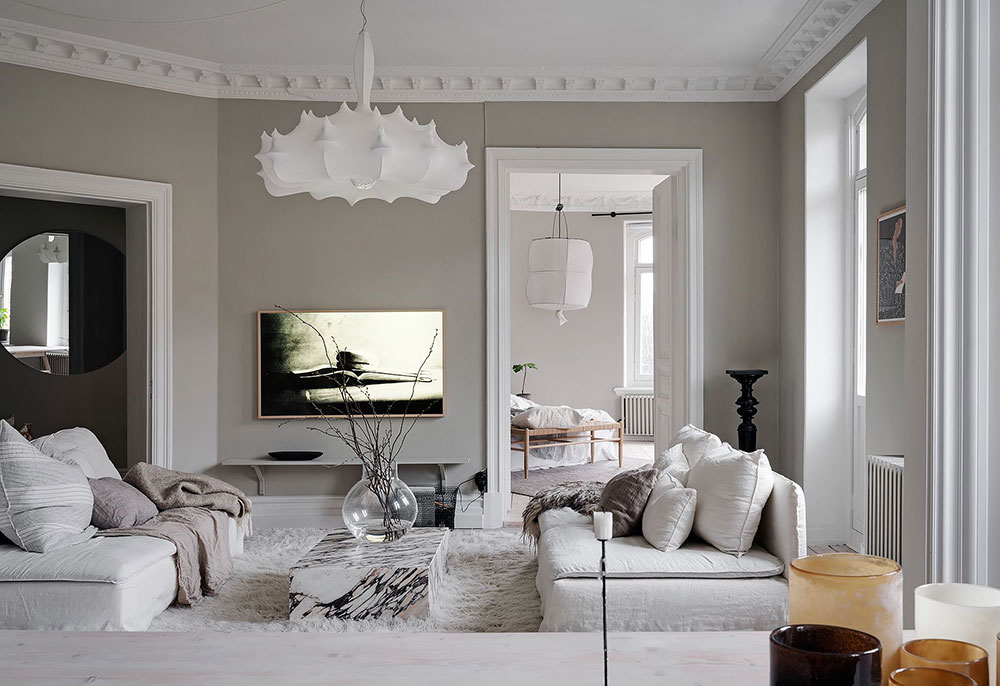 瑞典哥德堡独特公寓设计，古典与现代的完美融合-11