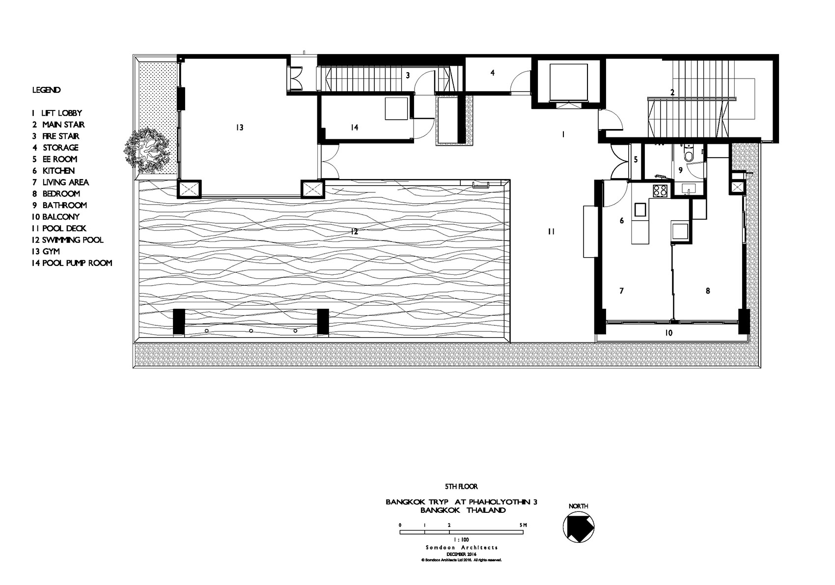 曼谷TRYP酒店&私人住宅,曼谷 / Somdoon Architects-51