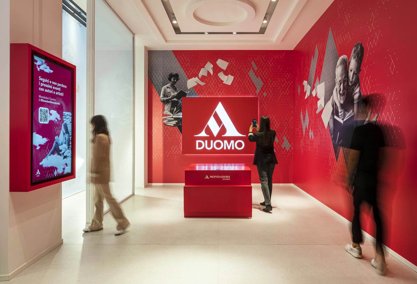 米兰蒙达多利大教堂书店丨意大利米兰丨Il Prisma 工作室-26