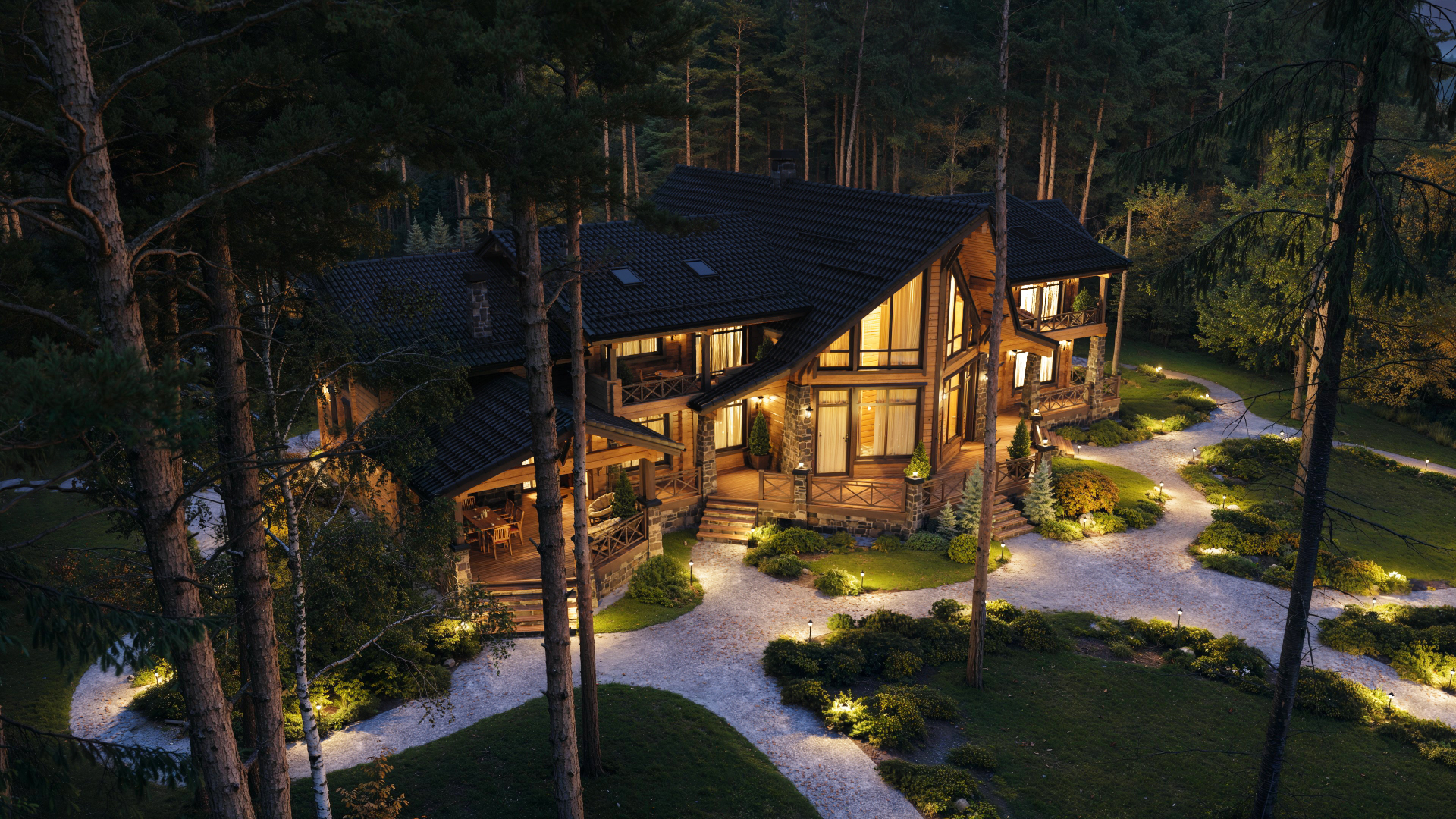 木屋3D可视化与动画展示-25