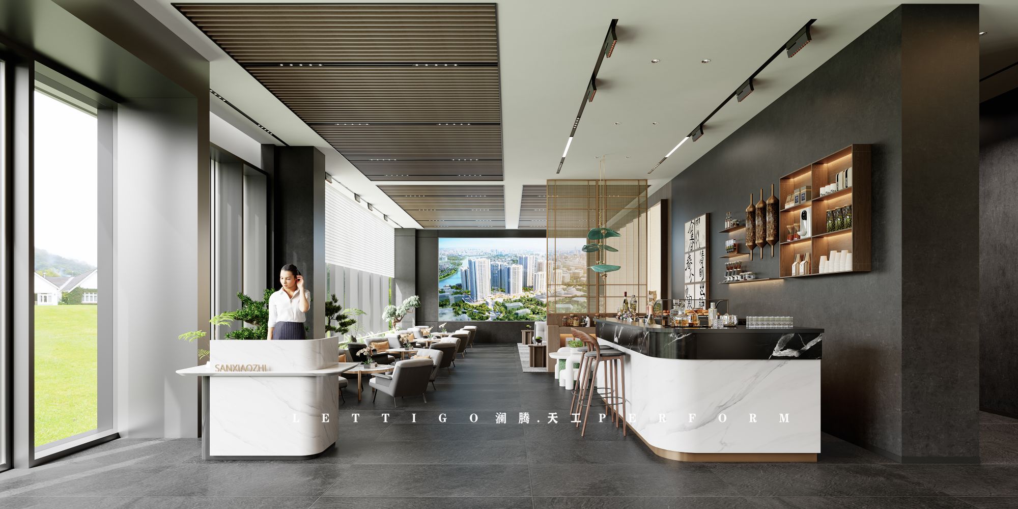 售楼部工装案例-7