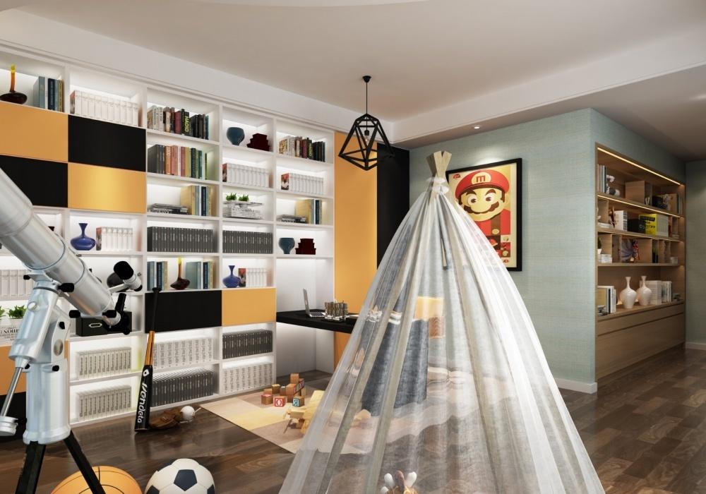 
双喜城顶层别墅住宅空间 -8