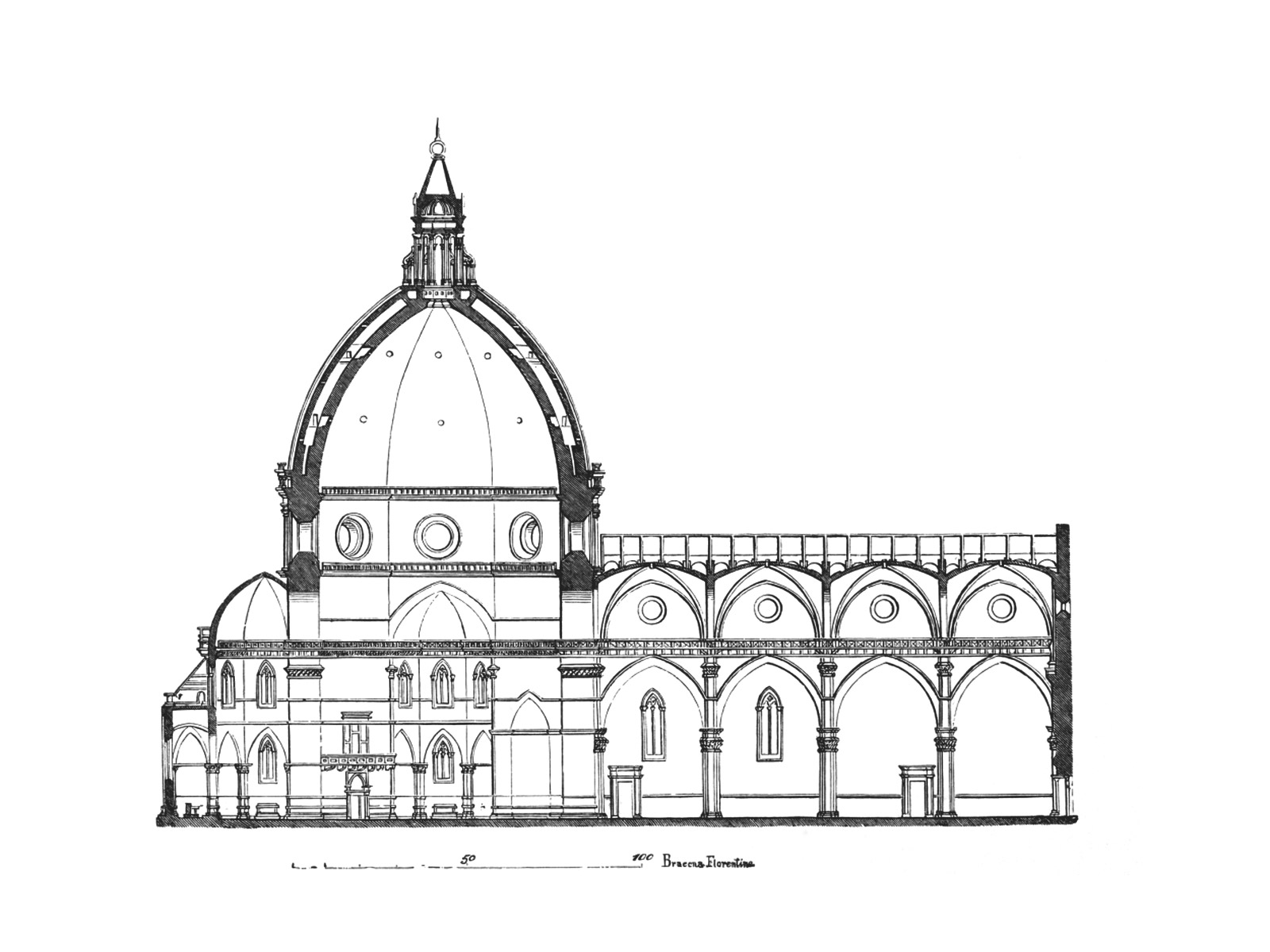 佛罗伦萨大教堂（圣玛利亚德尔菲奥雷大教堂）丨意大利佛罗伦萨丨菲利波·布鲁内莱斯基,阿诺尔福·迪·坎比奥,埃米利奥·德·法布里斯等-121