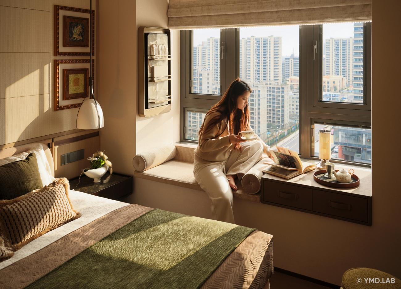 招商奥体公园115㎡样板间丨中国合肥丨岳蒙设计-22