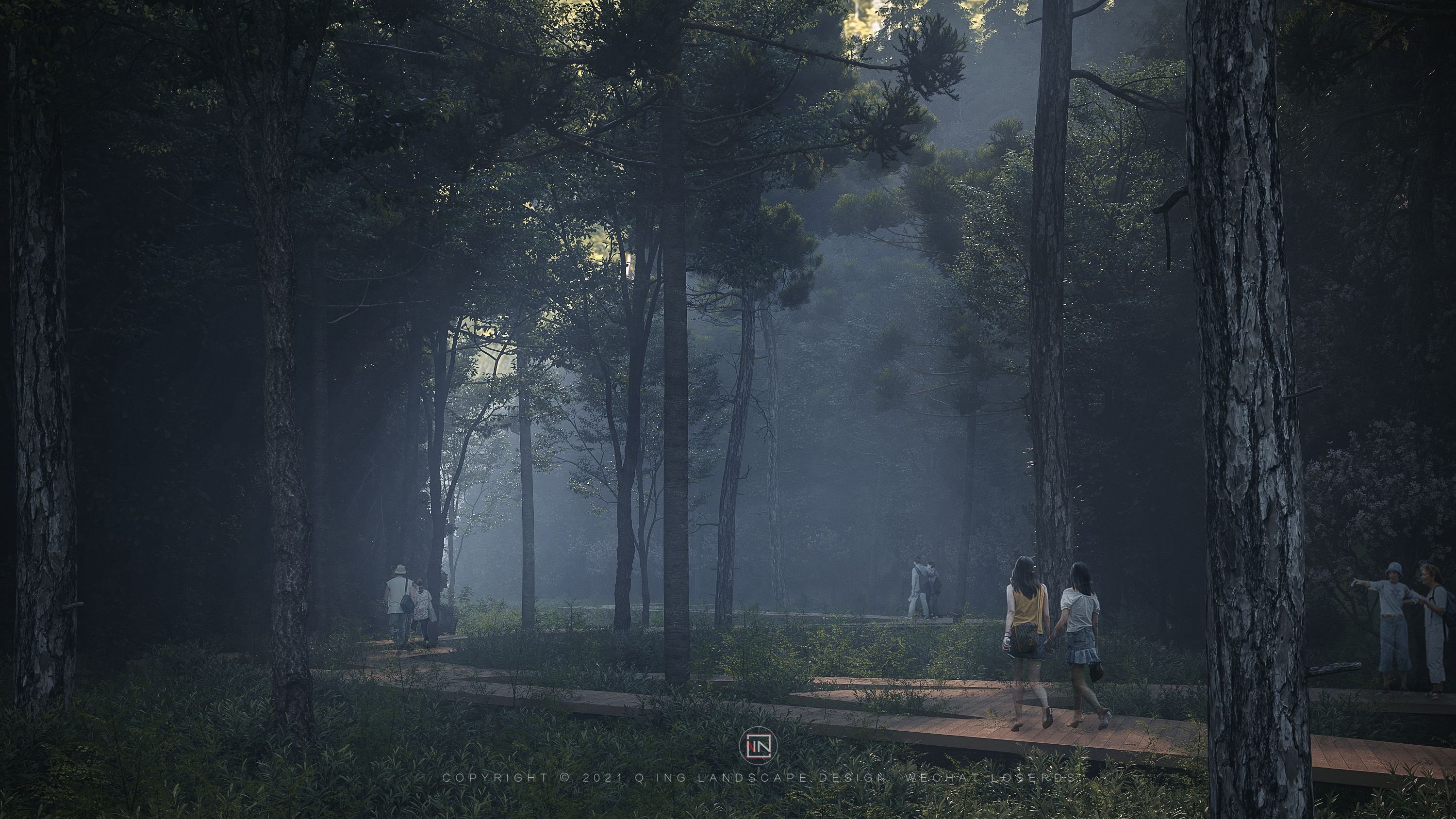 HEALING FOREST · LUMION 动画探索之作-4