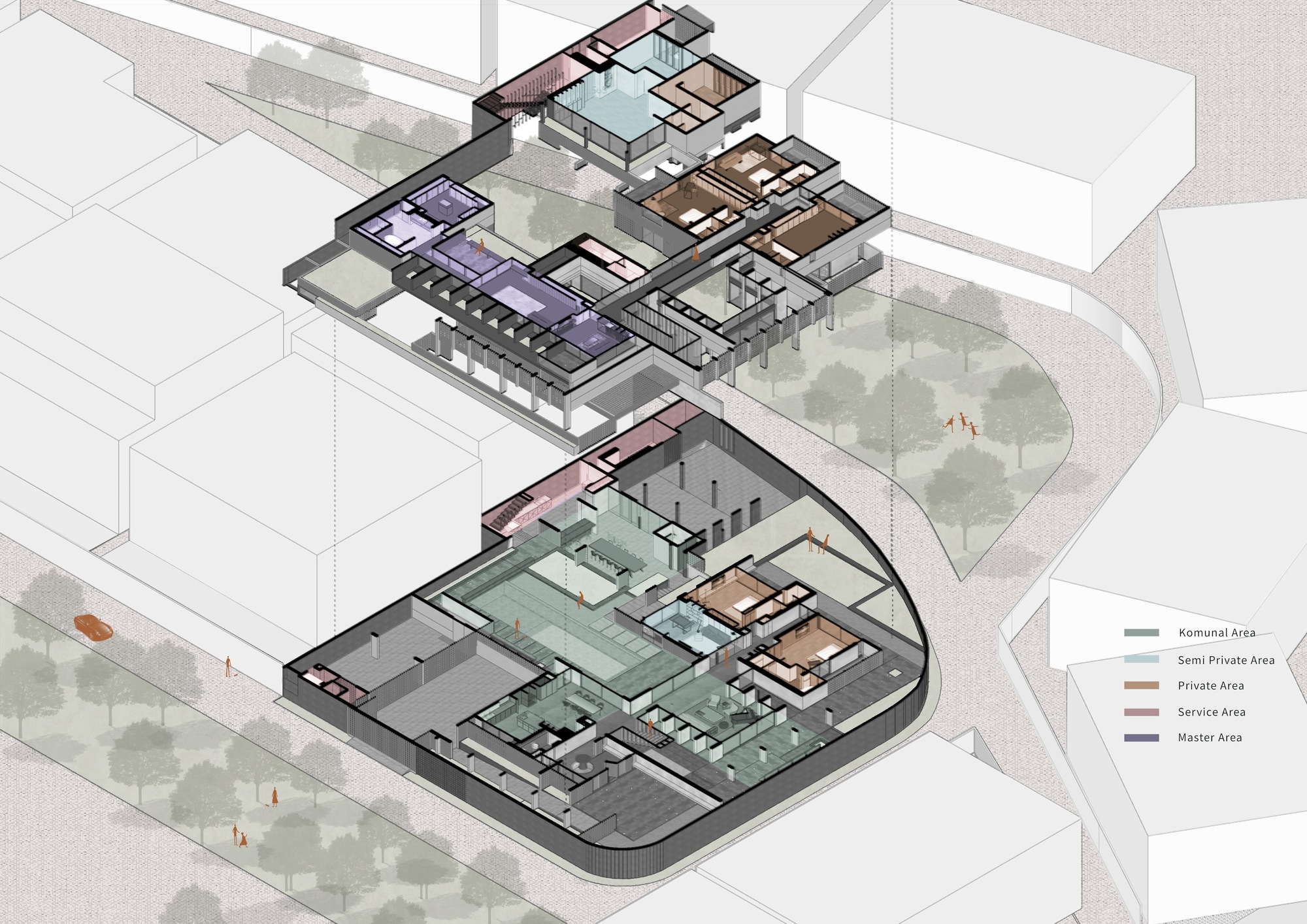 坚毅格栅屋丨印度亚南丨Gets Architects-60