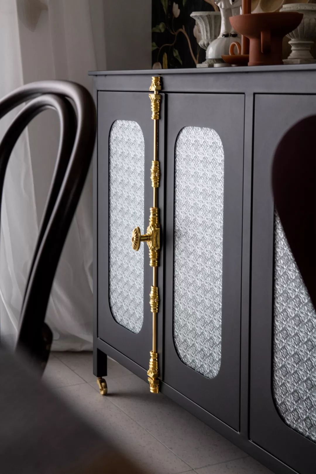 115㎡多彩混搭住宅，打造轻奢复古艺术空间-57