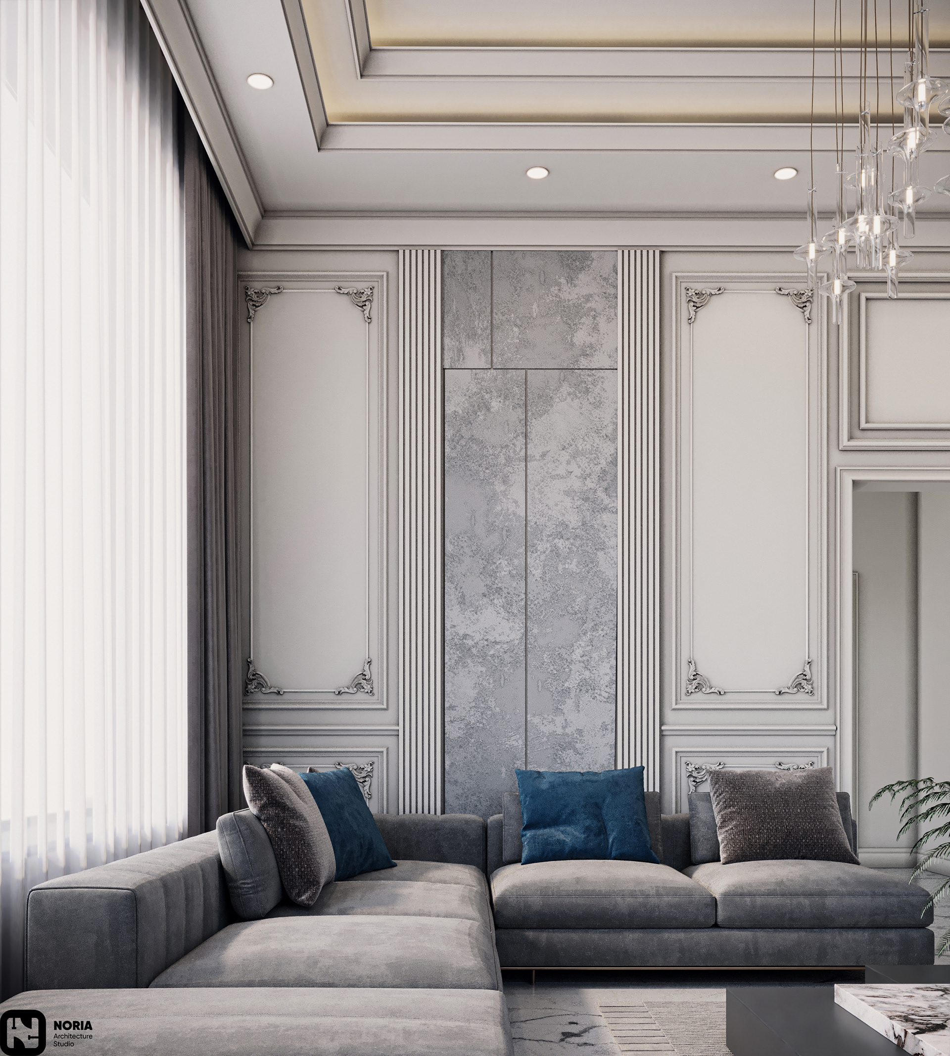 Luxury Master Bedroom in KSA-2