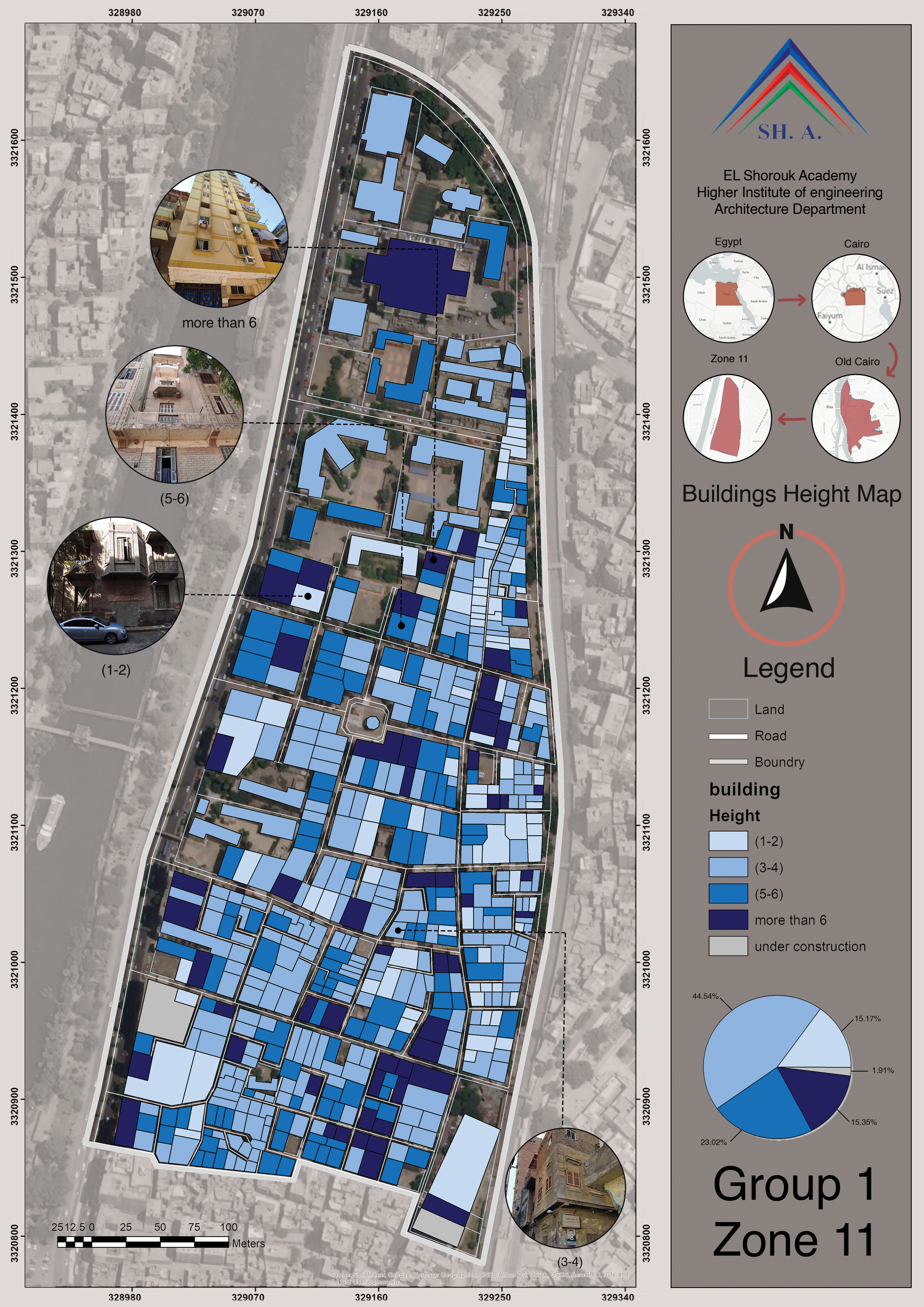 GIS 项目丨埃及开罗丨建筑系三年级学生-11