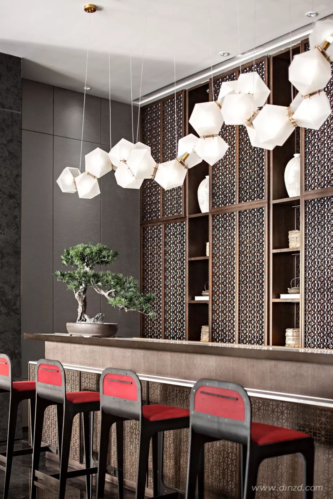 天津津门大院售楼处 | 古韵墨色与现代材质的完美融合-39