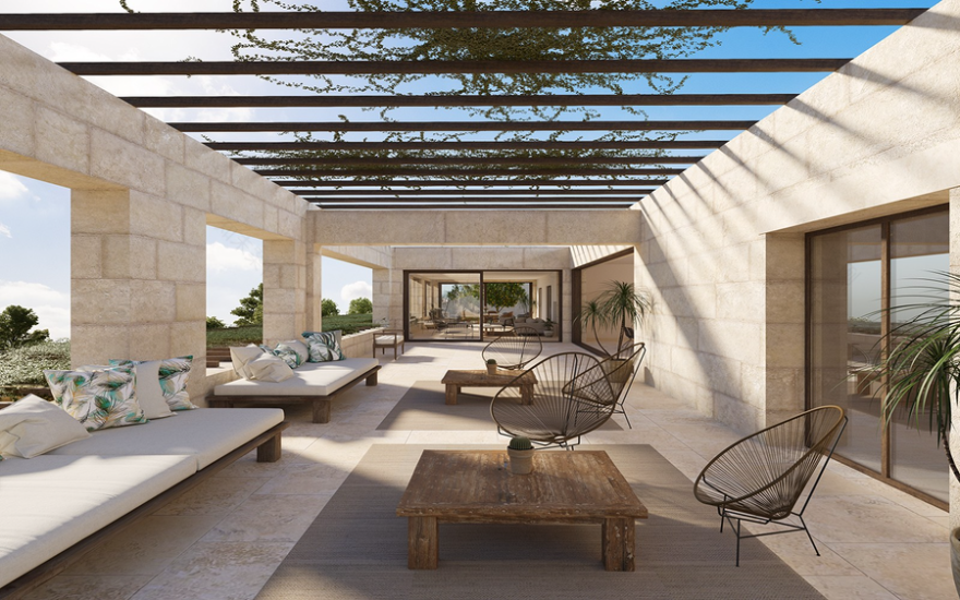 18 位建筑大师的伊维萨岛私人别墅设计,自然融入奢华-94