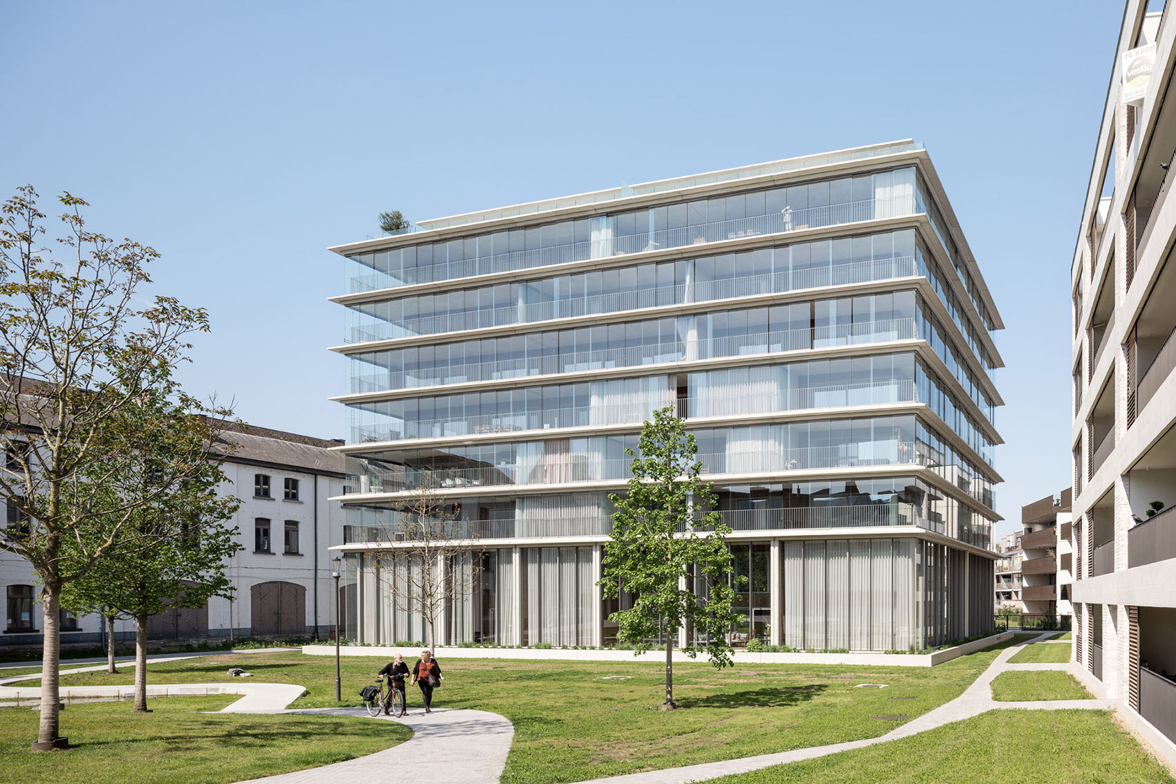 比利时赫肯罗德军营改造公寓楼丨Atelier Kempe Thill-18