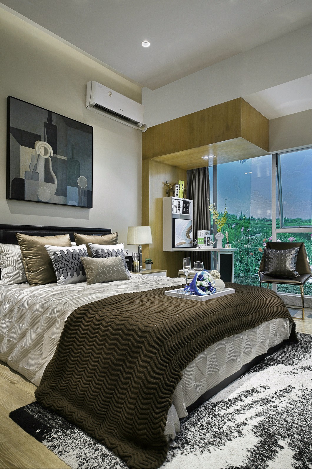 心境简单——24㎡现代北欧风格住宅  深圳市海大装饰集团有限公司-6