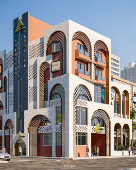 Engineers syndicate facade (proposal 1 )