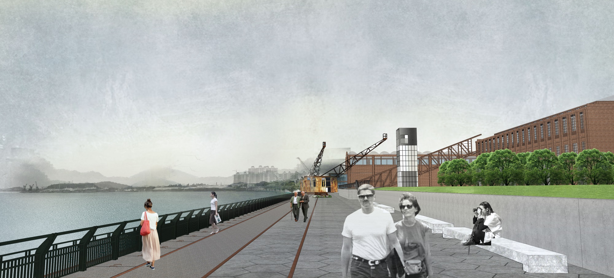 粤海江门甘化滨江艺术公园丨中国江门丨BOX盒子实践景观事务所,深圳成行建筑设计有限公司等-116