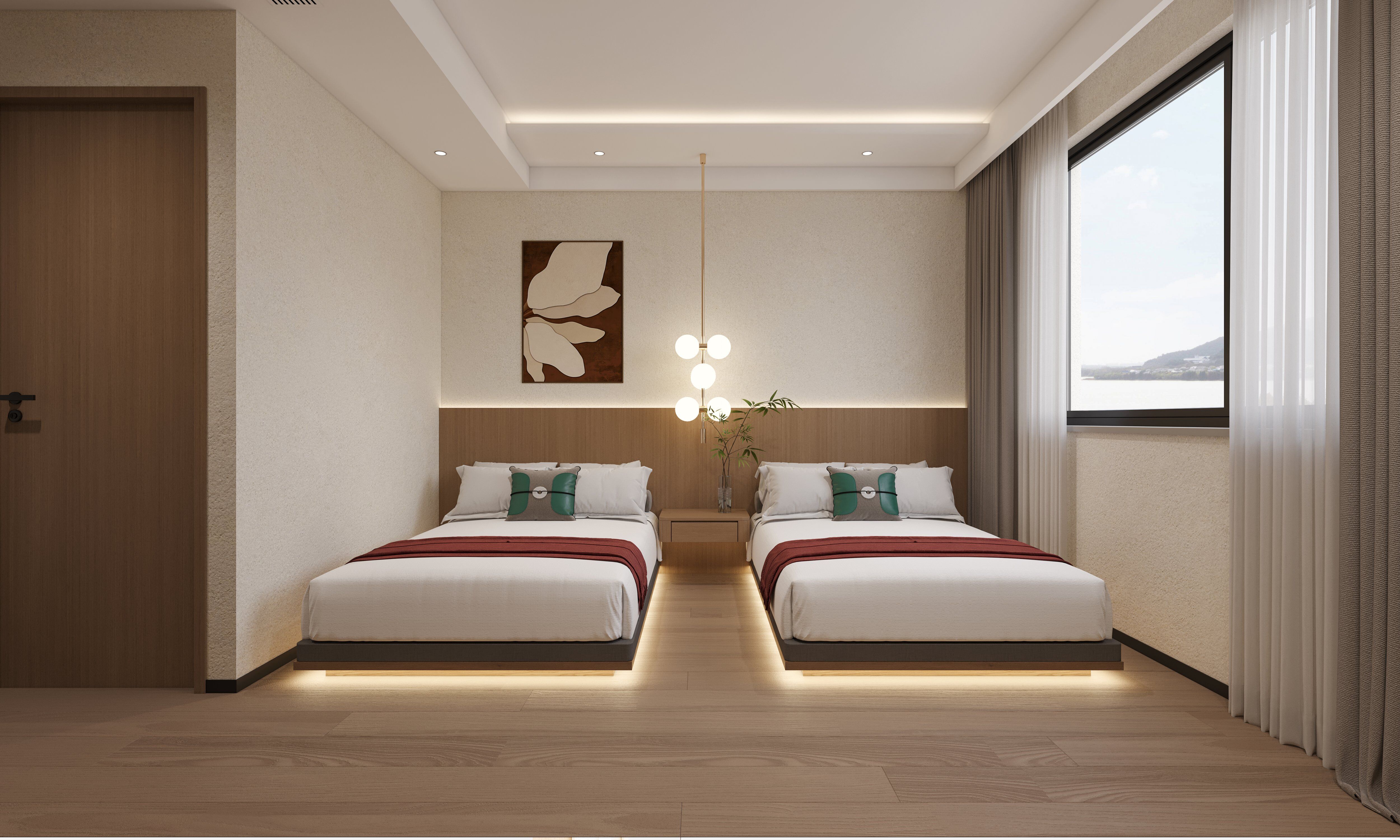 现代风格别墅全屋全景-8