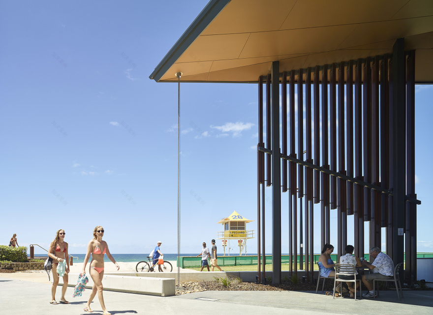 Kurrawa水上救援社团中心,澳大利亚 / Arkhefield-13