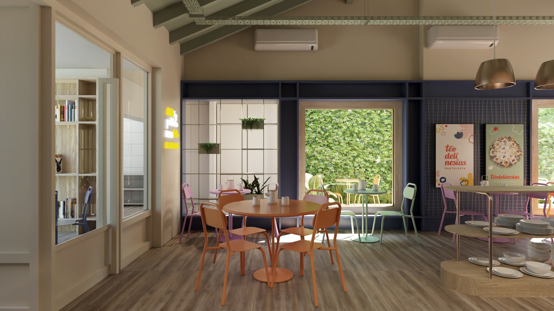 Teodelinesias 糕点店室内设计-15