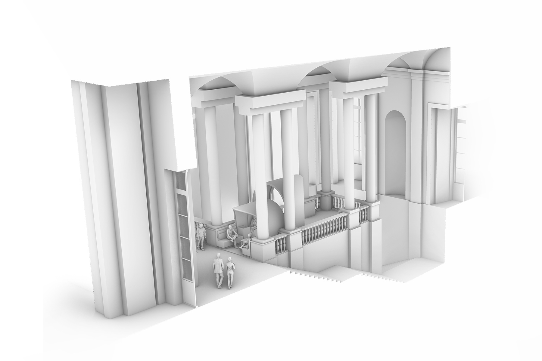 卢浮宫展馆丨法国巴黎丨Studio Malka Architecture-29