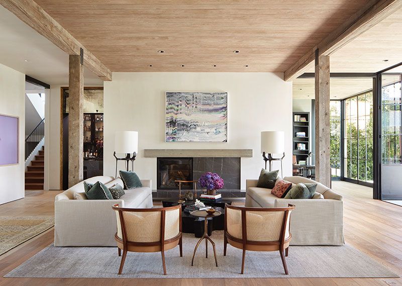 加州西好莱坞温馨木质家庭住宅-15