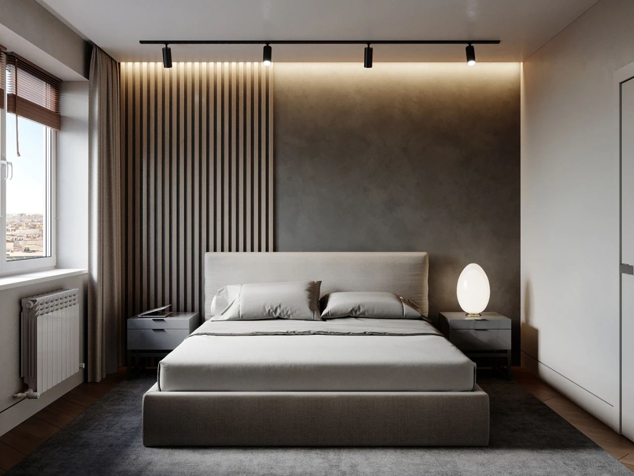 私人空间的艺术品——100 款卧室背景墙设计鉴赏-106