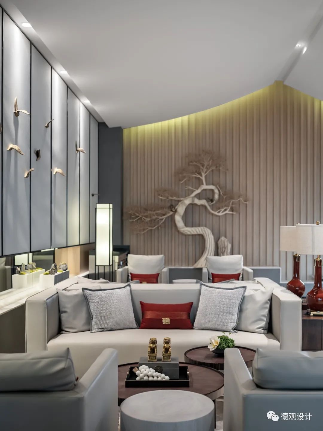 鲟龙湾文旅项目半岛一期 1#艺术中心 | 东方雅韵的空间叙事-19