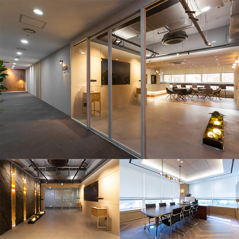 多元概念打造 200 平大型办公空间-1