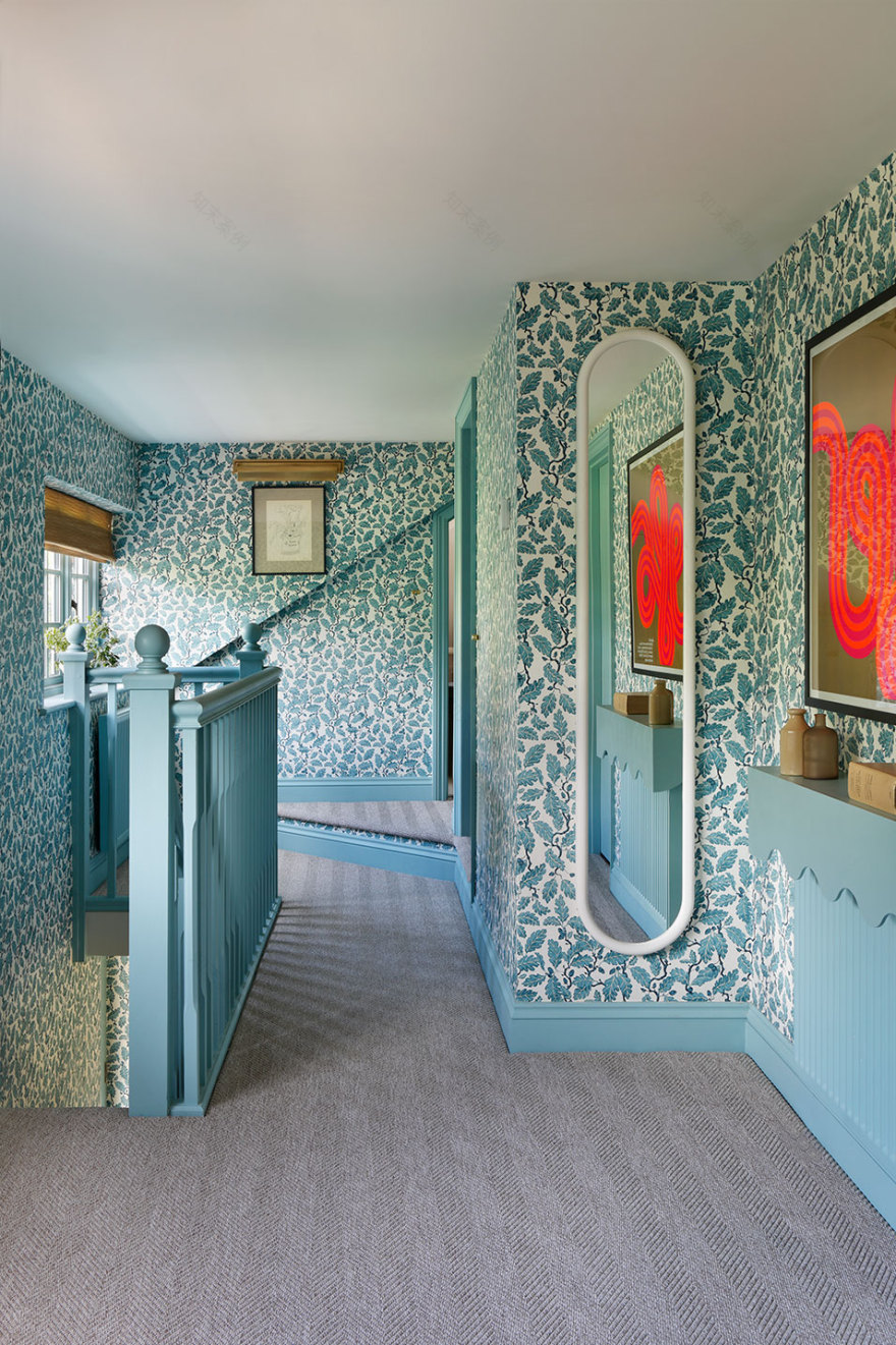 "粉色英式乡村小屋 | 传统与现代的完美融合"-7