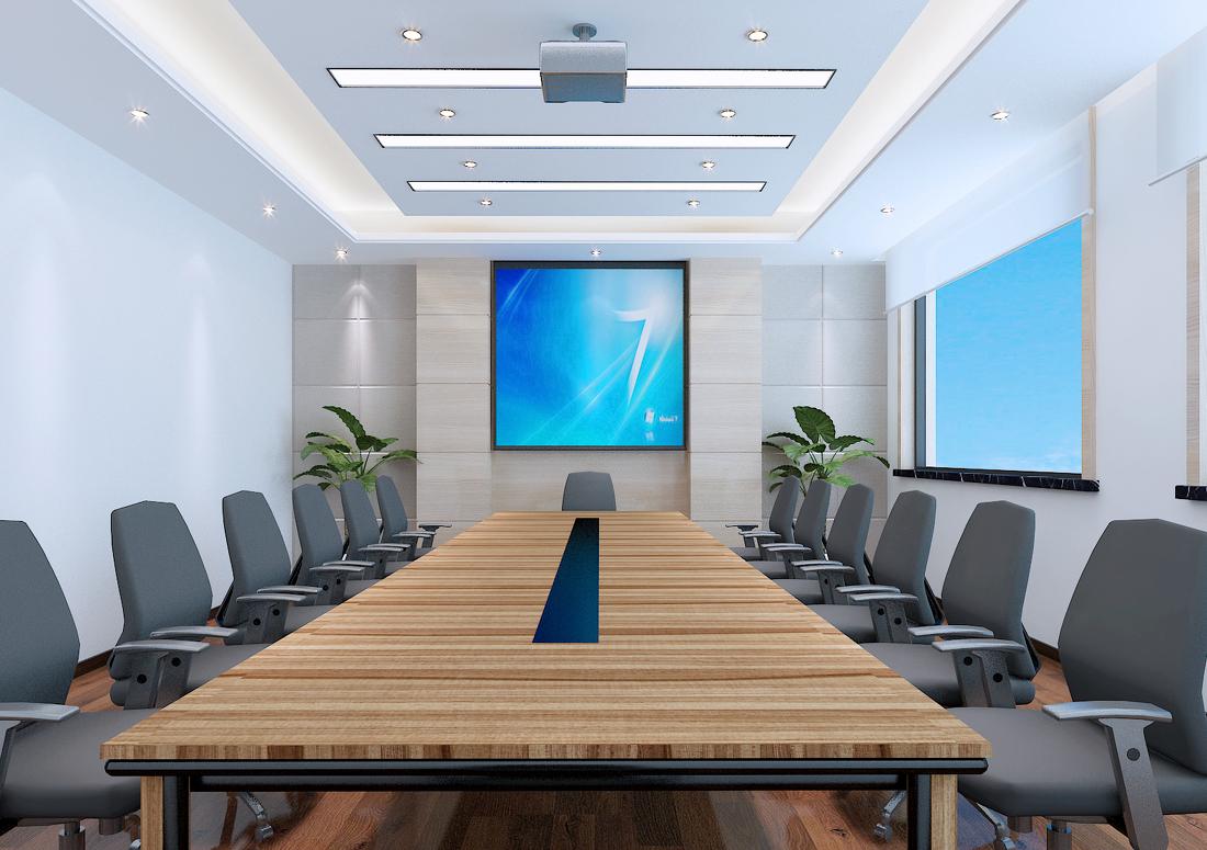 专业室内设计打造多功能办公空间-0